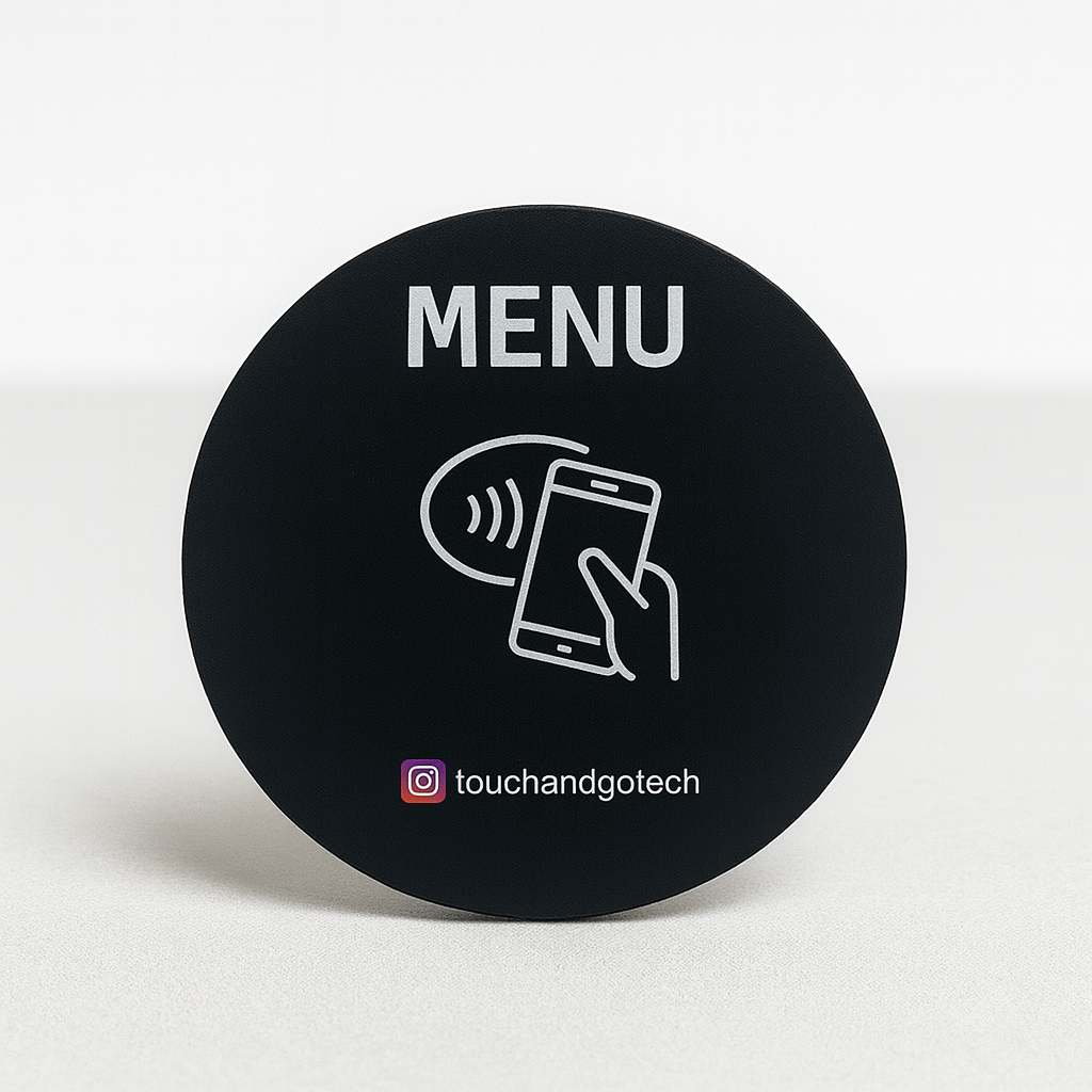 Touch & Go - Menu Sticker