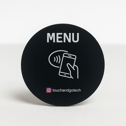 Touch & Go - Menu Sticker
